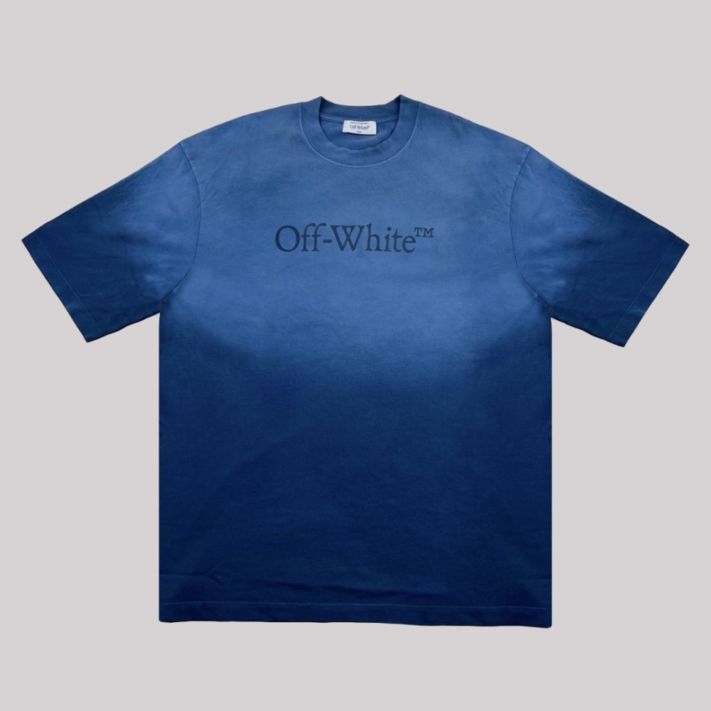 Laundry Skate Cotton T-Shirt Ombre Blue Oversize Laundry Skate Cotton T-Shirt Ombre Blue Oversize