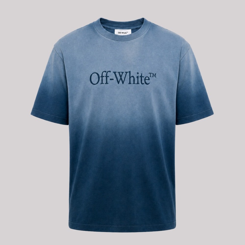 Laundry Skate Cotton T-Shirt Ombre Blue Oversize Laundry Skate Cotton T-Shirt Ombre Blue Oversize