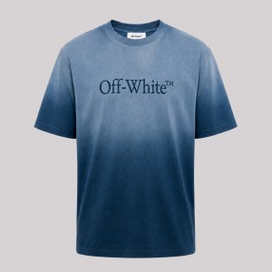 Laundry Skate Cotton T-Shirt Ombre Blue Oversize