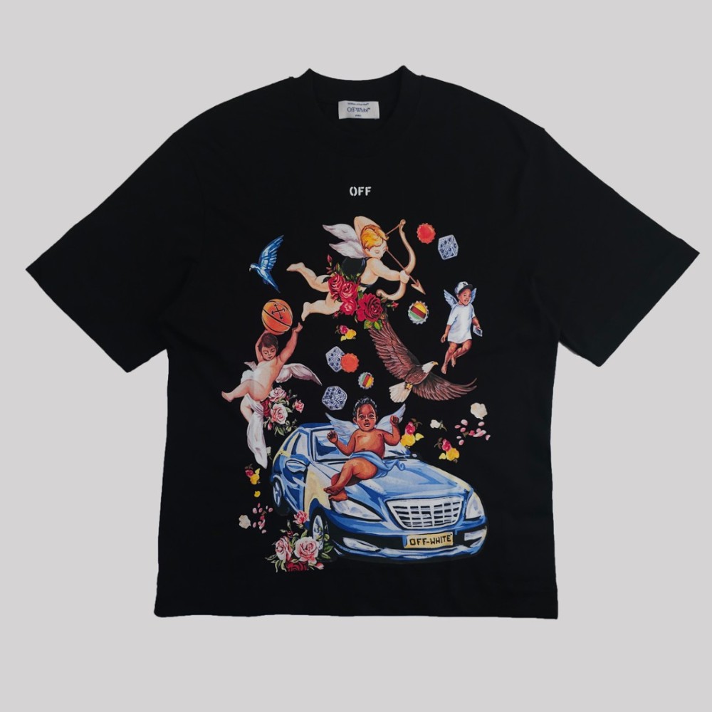Тениска Off-White Oversize Тениска Off-White Oversize