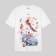 Fresco Car Cotton T-shirt White Oversize Fresco Car Cotton T-shirt White Oversize