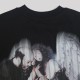 Vibe Arrow Logo Print T-Shirt Black Oversize