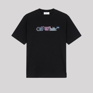Vibe Arrow Logo Print T-Shirt Black Oversize