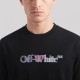 Vibe Arrow Logo Print T-Shirt Black Oversize