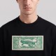 Banknote Arrow T-Shirt Black / Green Oversize Banknote Arrow T-Shirt Black / Green Oversize