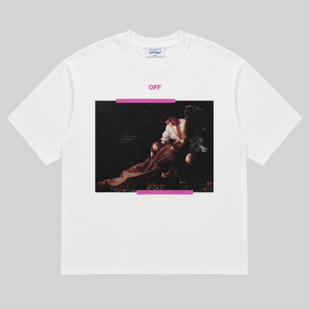 Arrows-Motif Short-Sleeved T-Shirt Oversize Arrows-Motif Short-Sleeved T-Shirt Oversize