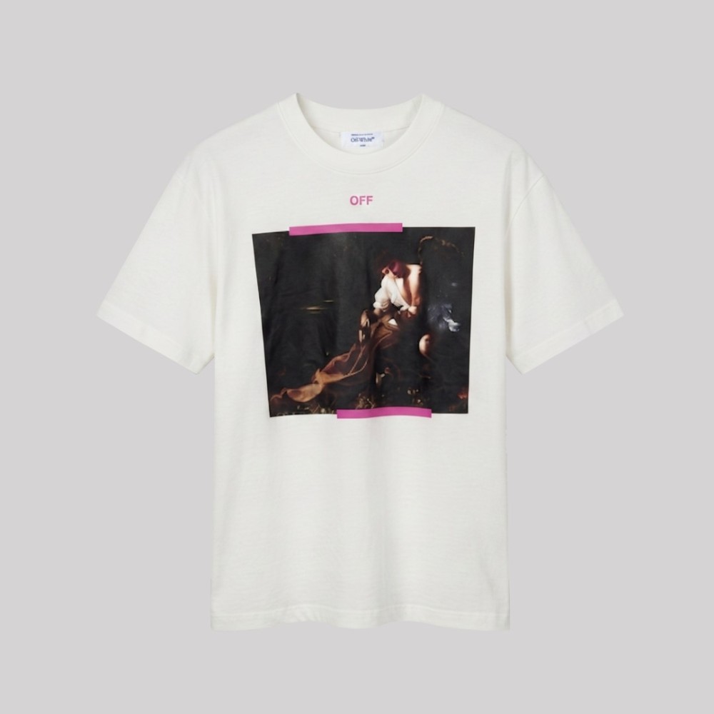 Arrows-Motif Short-Sleeved T-Shirt Oversize Arrows-Motif Short-Sleeved T-Shirt Oversize