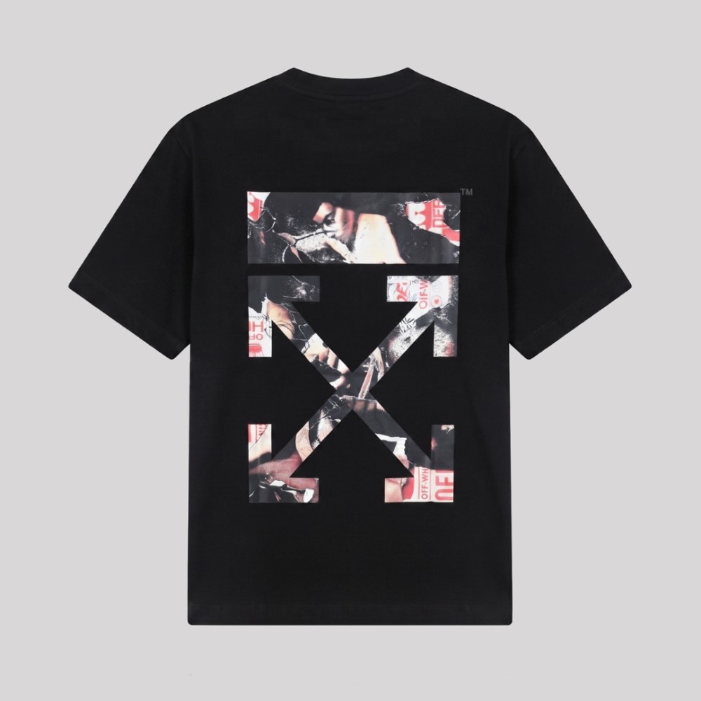 Arrow-Print Skate T-shirt Black Oversize Arrow-Print Skate T-shirt Black Oversize