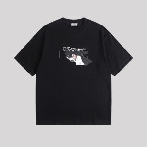 Arrow-Print Skate T-shirt Black Oversize