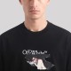 Arrow-Print Skate T-shirt Black Oversize Arrow-Print Skate T-shirt Black Oversize