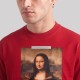Graphic-print Cotton T-Shirt Red Oversize