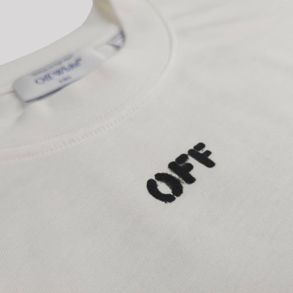 Vibe Arrow T-shirt White Oversize Vibe Arrow T-shirt White Oversize