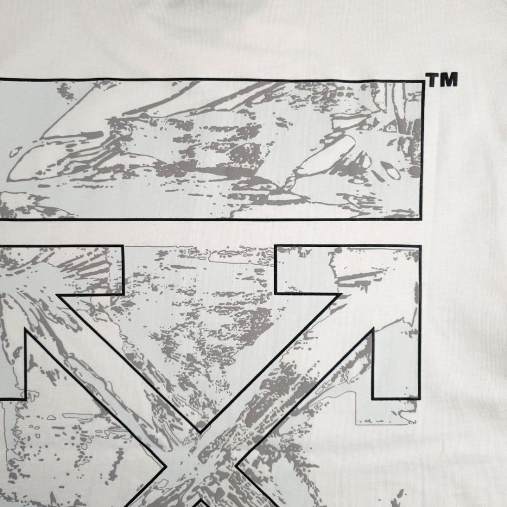 Vibe Arrow T-shirt White Oversize Vibe Arrow T-shirt White Oversize