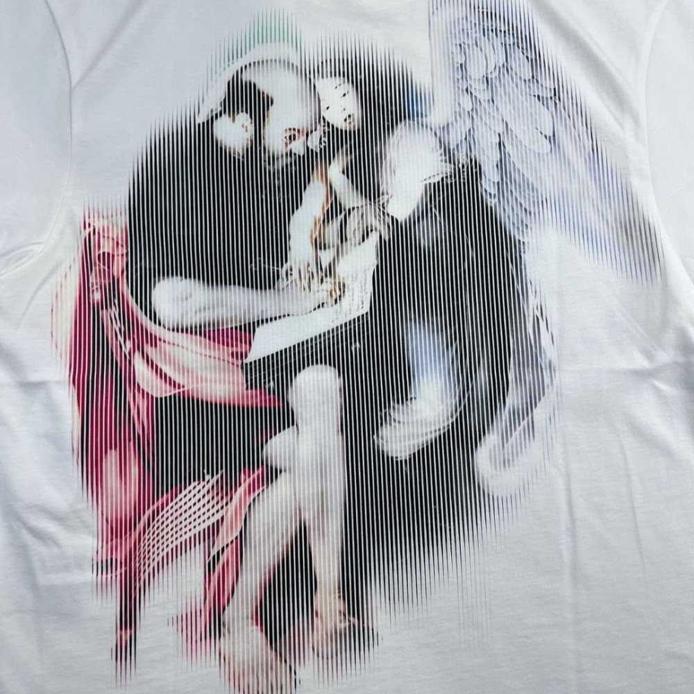 Vibe Arrow T-shirt White Oversize