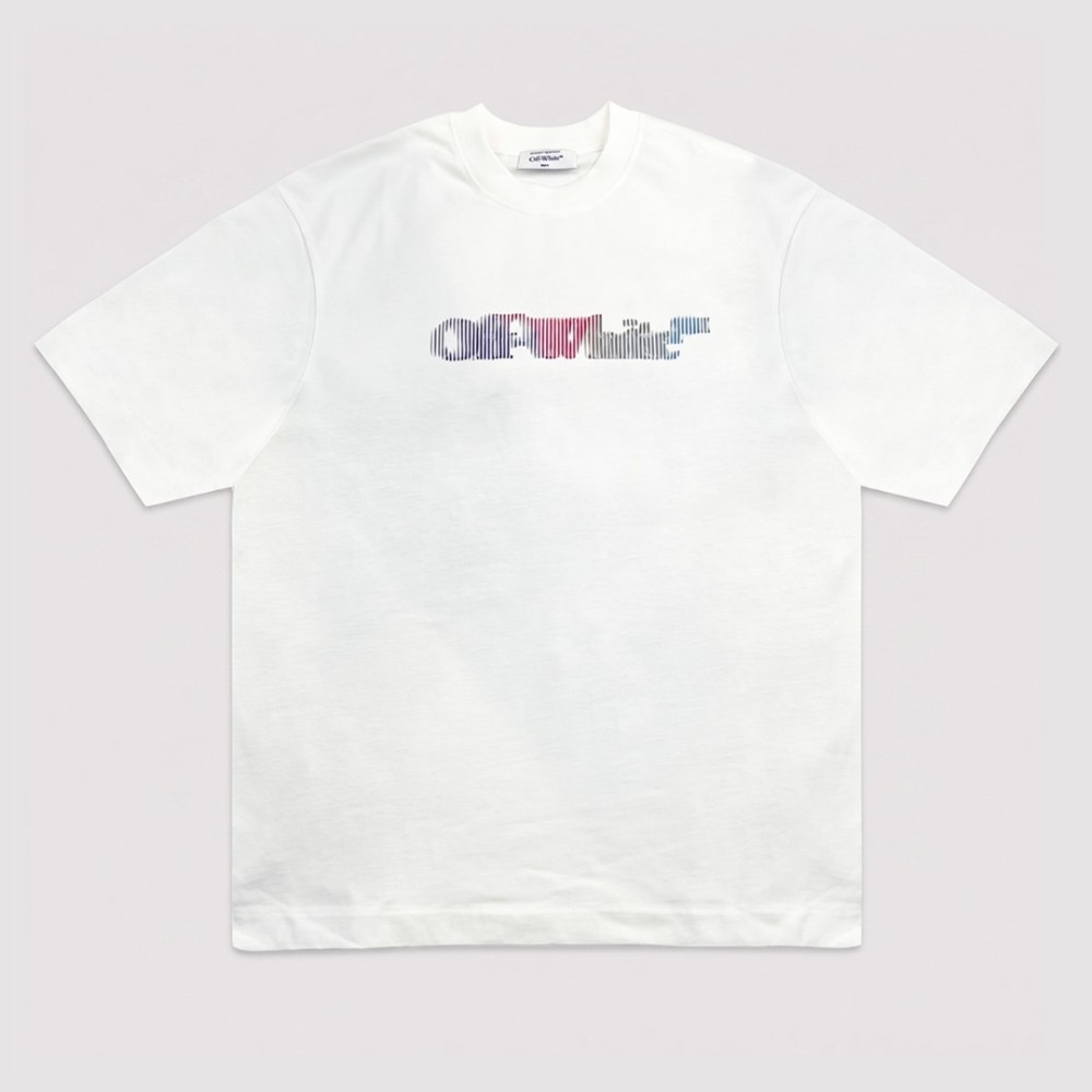 Vibe Arrow T-shirt White Oversize
