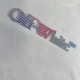 Vibe Arrow T-shirt White Oversize