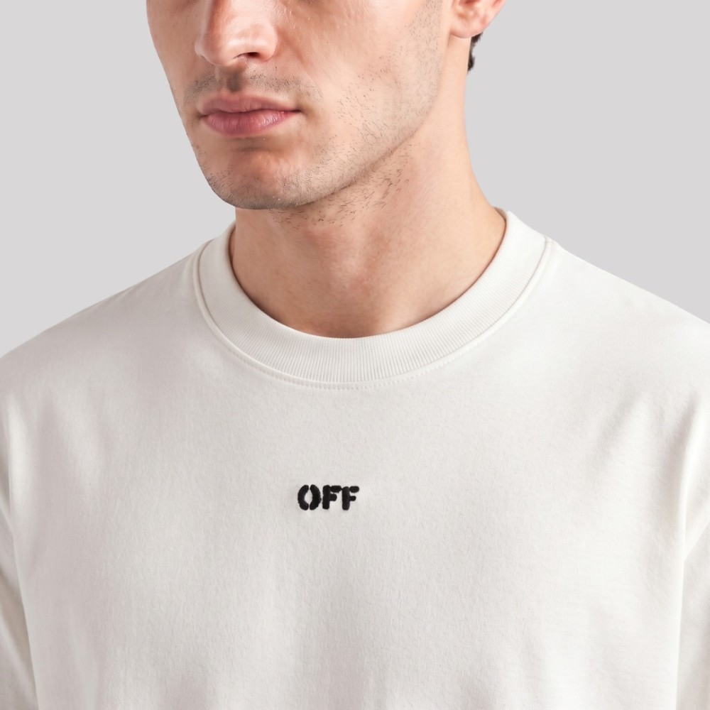 Vibe Arrow T-shirt White Oversize Vibe Arrow T-shirt White Oversize
