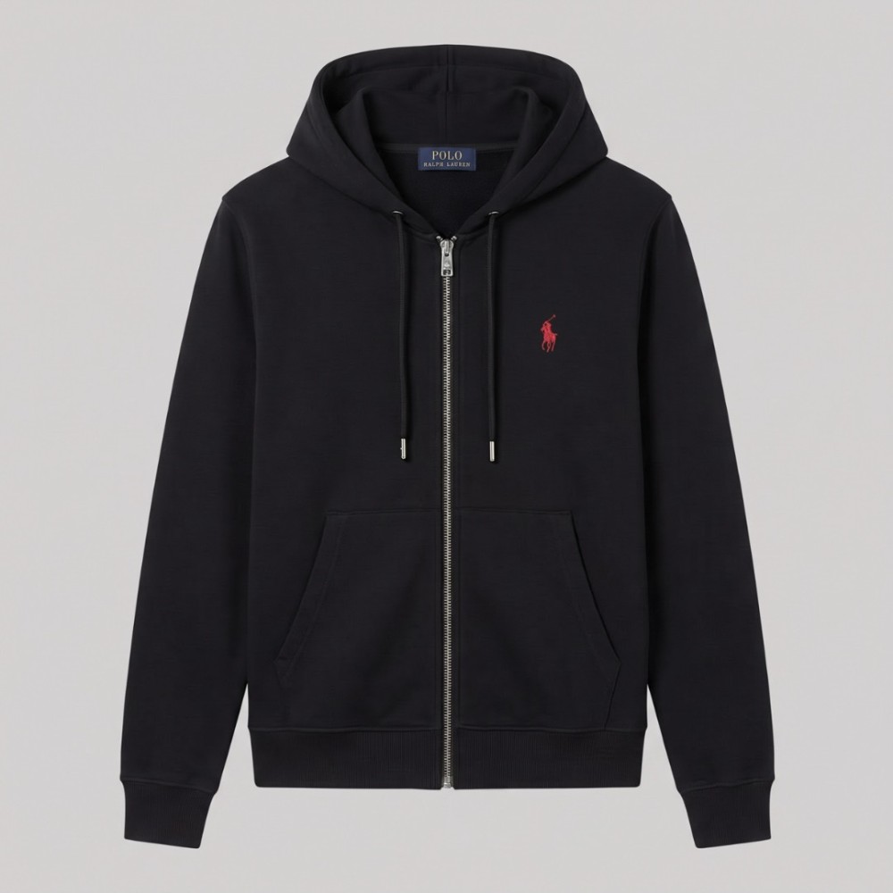 Signature Embroidered Fleece Tracksuit 2-Piece Set 