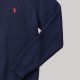 Polo Sweater in Navy