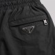 Milano Triangle Logo Black Technical Jogger Pants Milano Triangle Logo Black Technical Jogger Pants