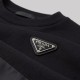 Technical Cotton Triangle Logo Sweatshirt Technical Cotton Triangle Logo Sweatshirt