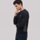 Technical Cotton Triangle Logo Sweatshirt Technical Cotton Triangle Logo Sweatshirt