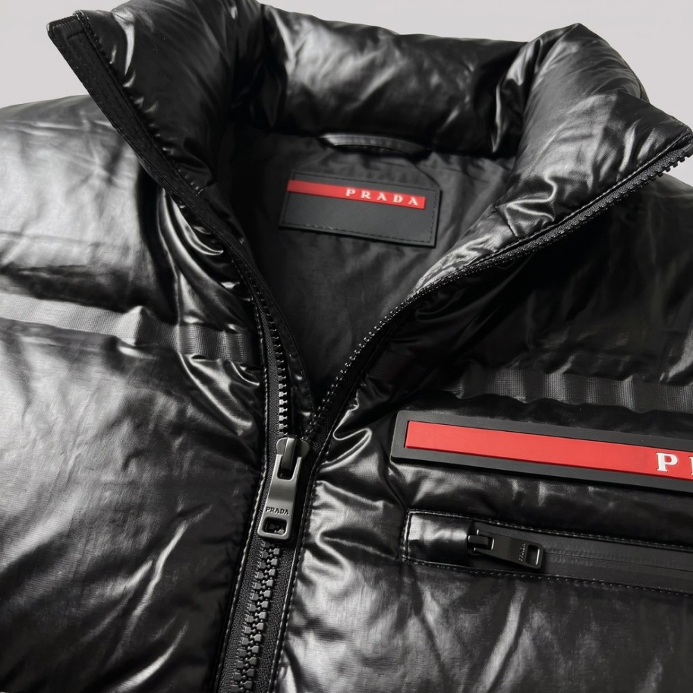 Light Re-Nylon Down Vest Black