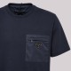 Pocket Cotton T-Shirt Navy