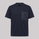 Pocket Cotton T-Shirt Navy