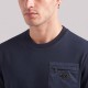 Pocket Cotton T-Shirt Navy