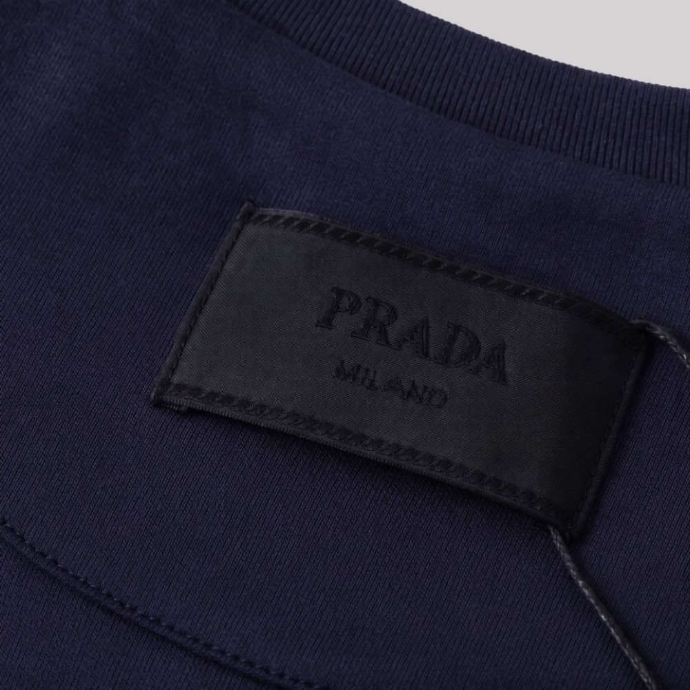 Pocket Cotton T-Shirt Navy