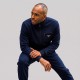 Navy Blue Track Suit Set Two-Piece