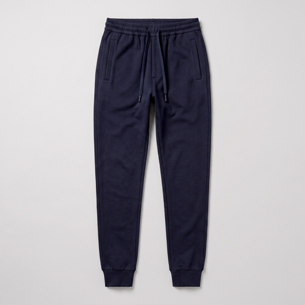 Navy Blue Track Suit Set Two-Piece