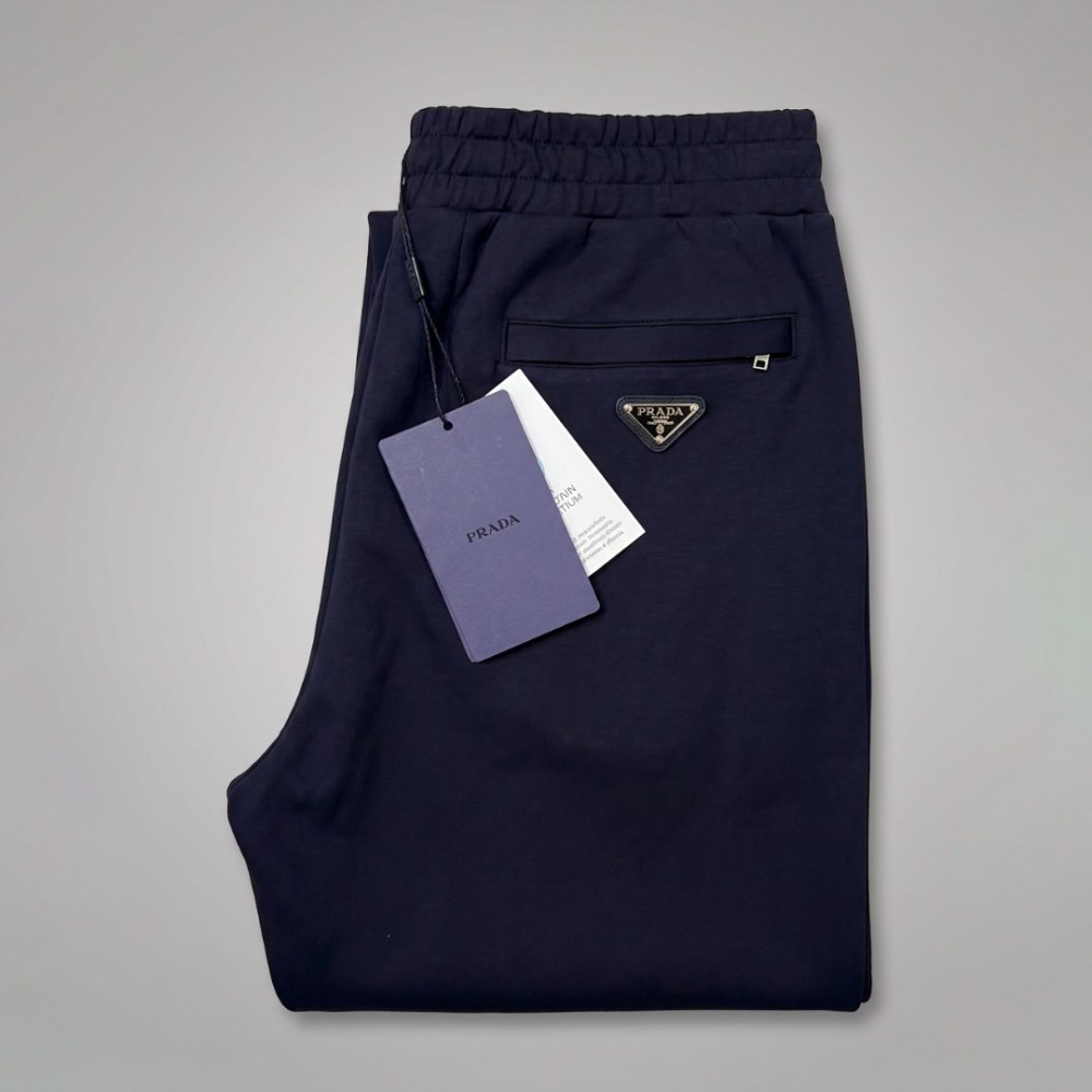 Navy Blue Track Suit Set Two-Piece