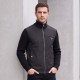Re-Nylon Contrast Panel Zip-Up Mock-Neck Sweatshirt in Black Re-Nylon Contrast Panel Zip-Up Mock-Neck Sweatshirt in Black