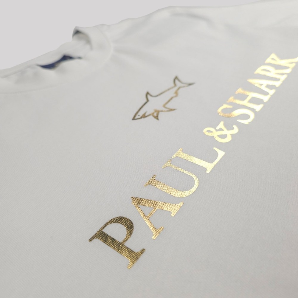 Cotton Print Wild Logo T-Shirt White