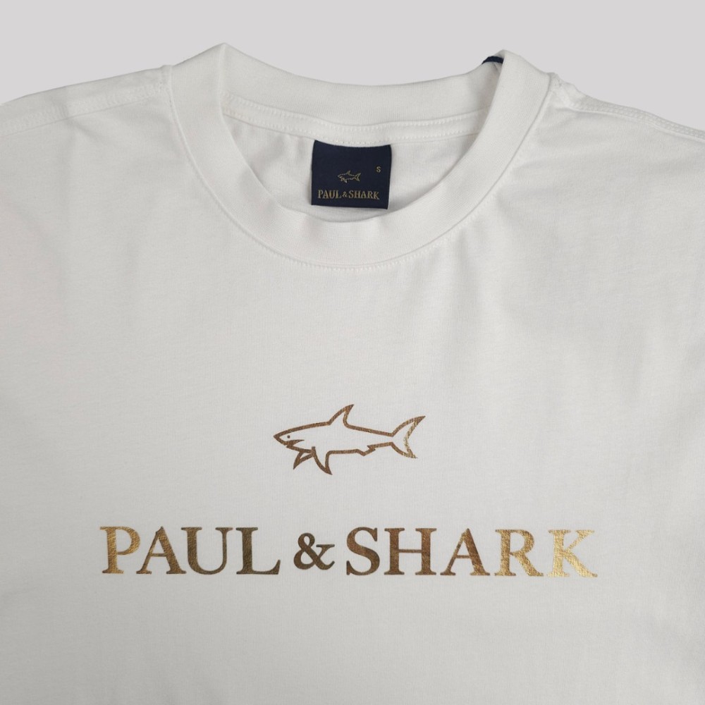 Cotton Print Wild Logo T-Shirt White