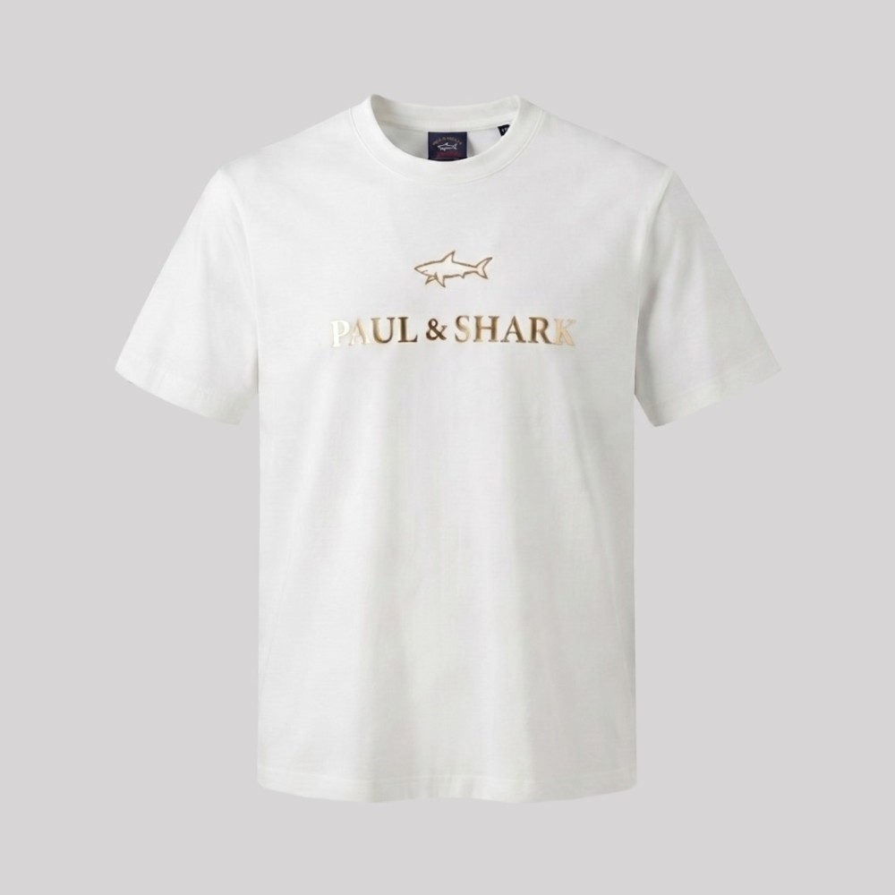 Cotton Print Wild Logo T-Shirt White
