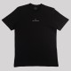 Printed Wide Logo Cotton T-Shirt Black / Gold Printed Wide Logo Cotton T-Shirt Black / Gold