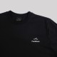 Cotton Print Small Logo T-Shirt Black