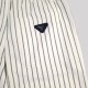 Striped Cotton Pants White/Black Striped Cotton Pants White/Black