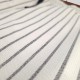 Striped Cotton Pants White/Black Striped Cotton Pants White/Black