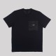 Pocket Cotton T-Shirt Black
