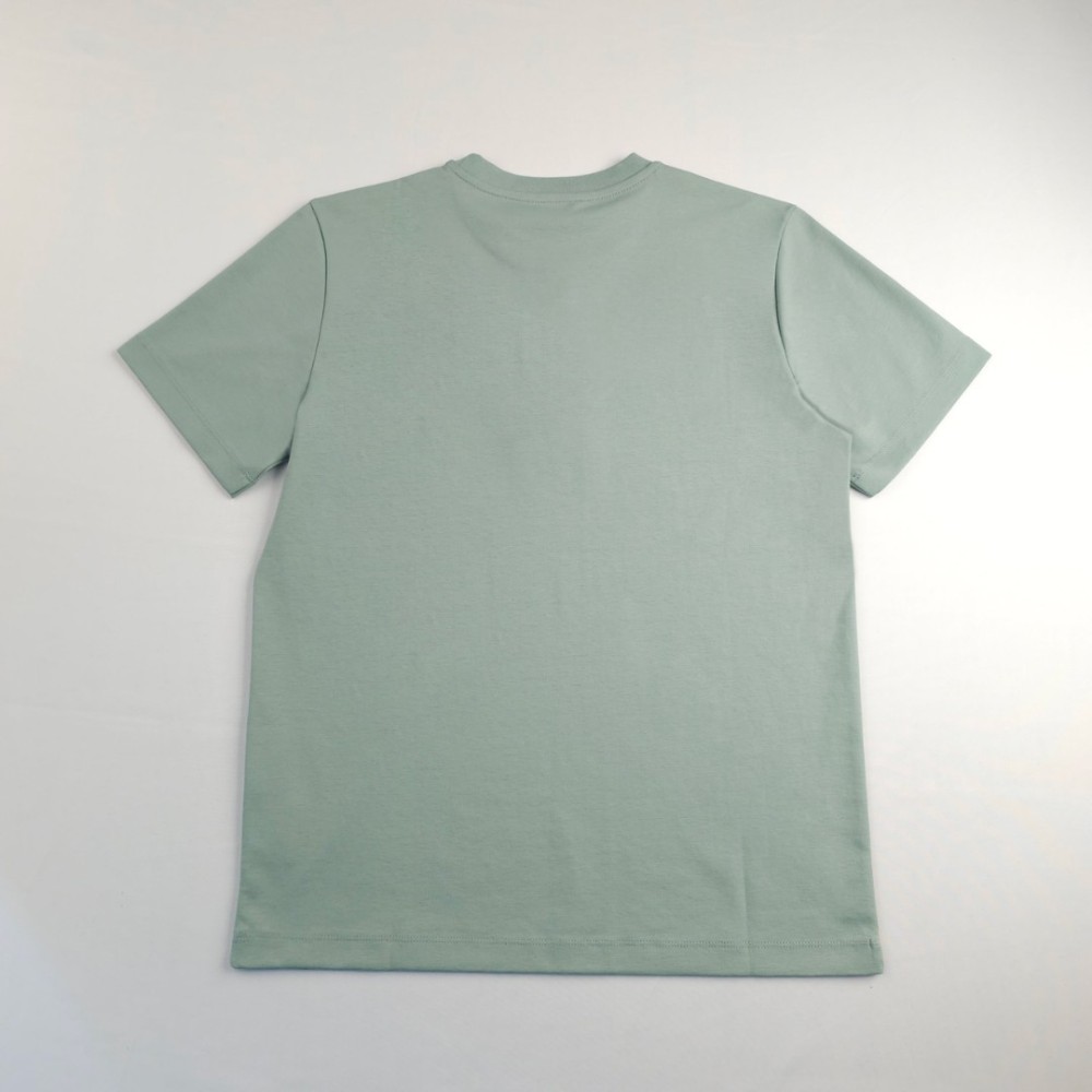 Logo Printed Cotton T-Shirt Green Logo Printed Cotton T-Shirt Green