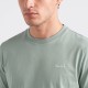 Logo Printed Cotton T-Shirt Green Logo Printed Cotton T-Shirt Green