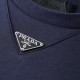 Aviator Blue Cotton T-Shirt Navy