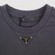 Aviator Blue Cotton T-Shirt Graphite