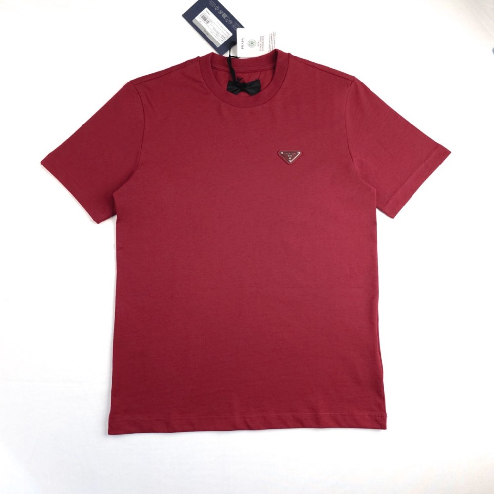Aviator Cotton T-Shirt Red