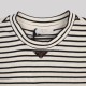 Striped Cotton Jersey T-Shirt White / Black Striped Cotton Jersey T-Shirt White / Black