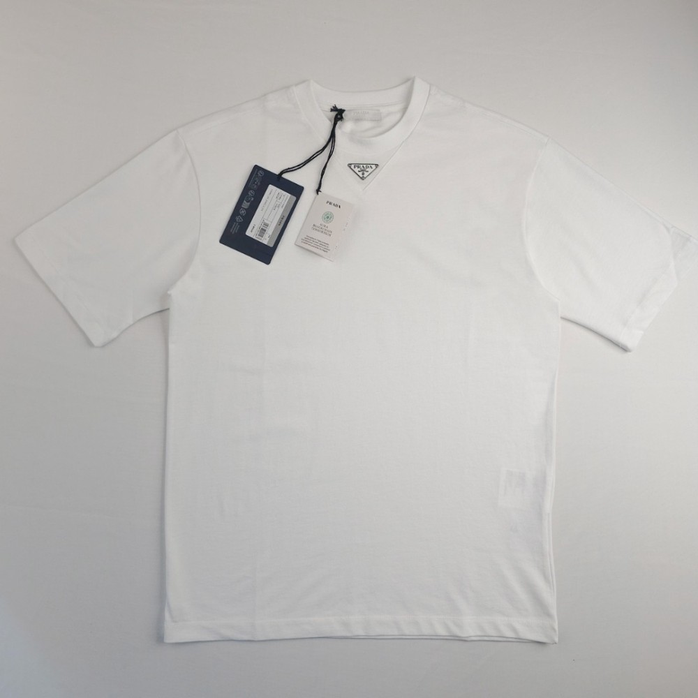 Aviator Blue Cotton T-Shirt White Aviator Blue Cotton T-Shirt White